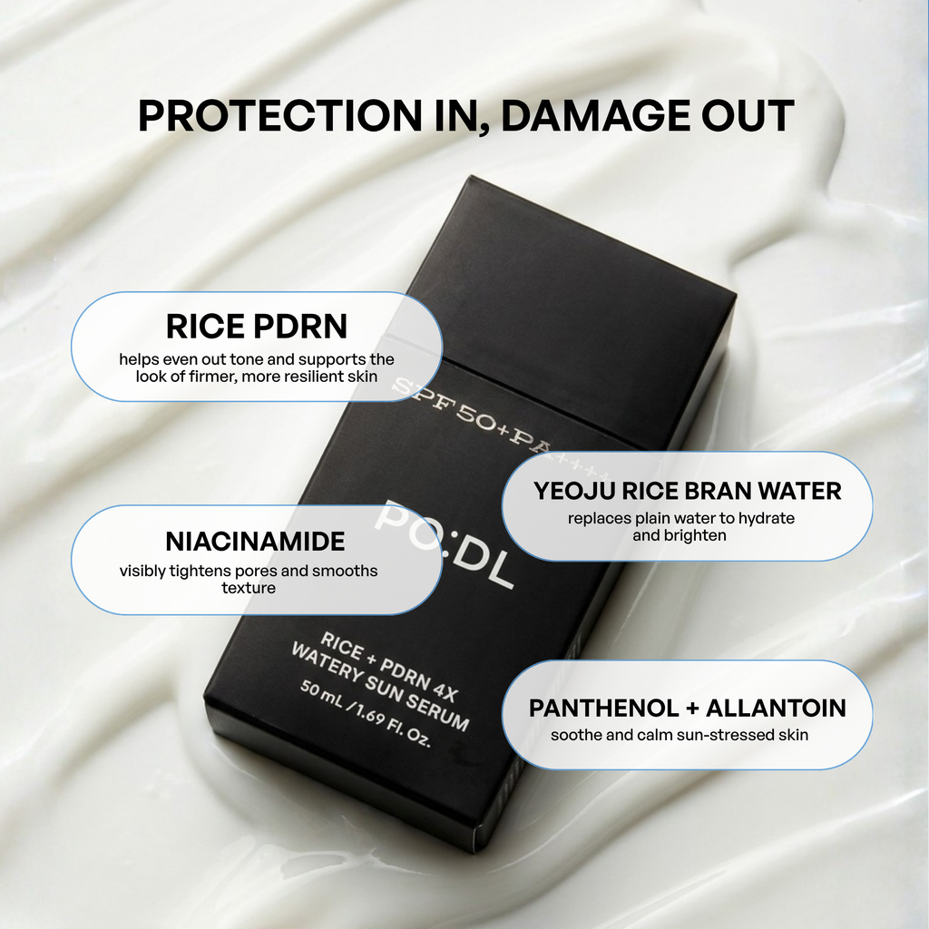 Rice PDRN 4X Watery Sun Serum 50mL
